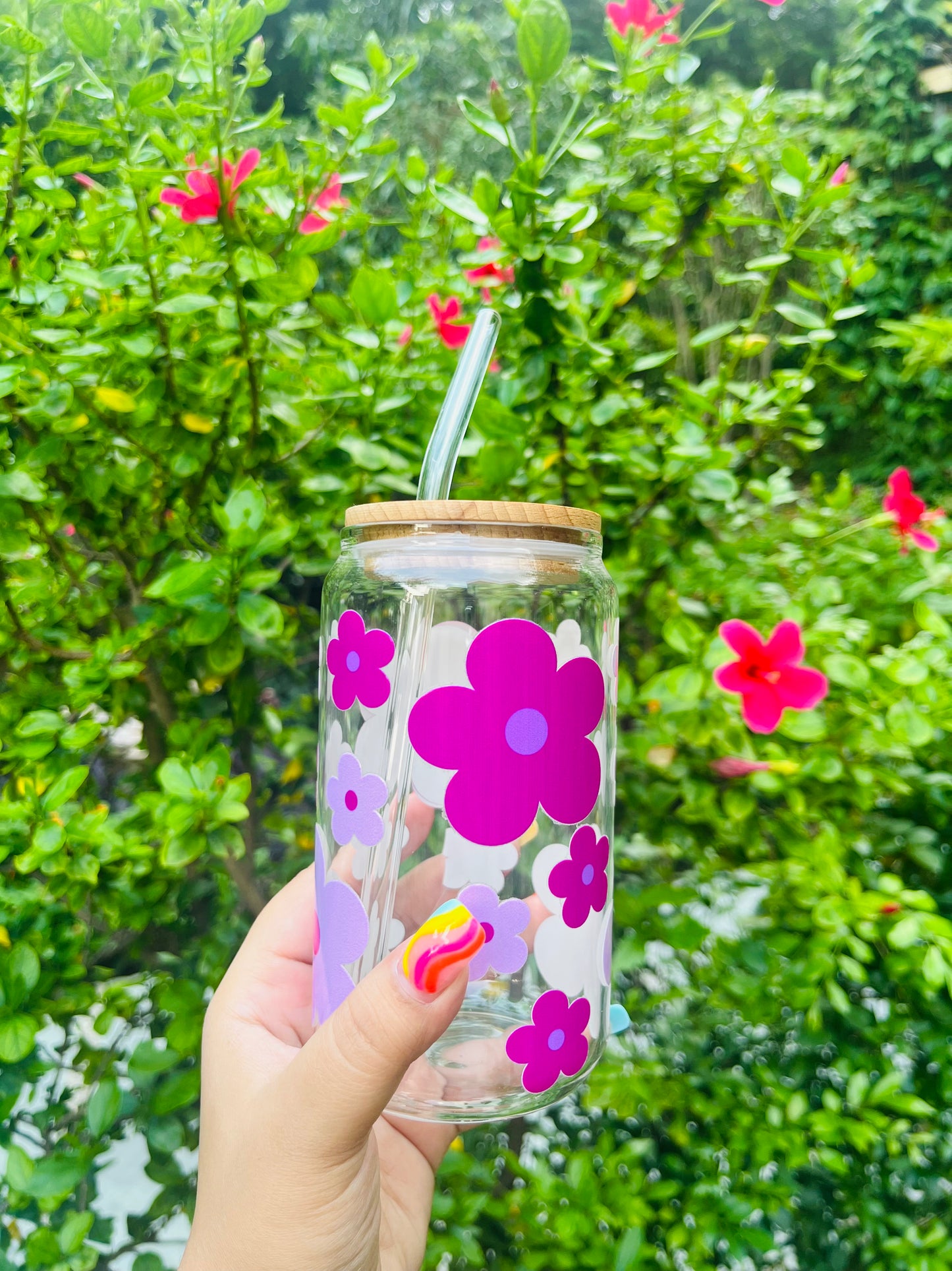 HOC Glass Sipper (Soft Bloom)