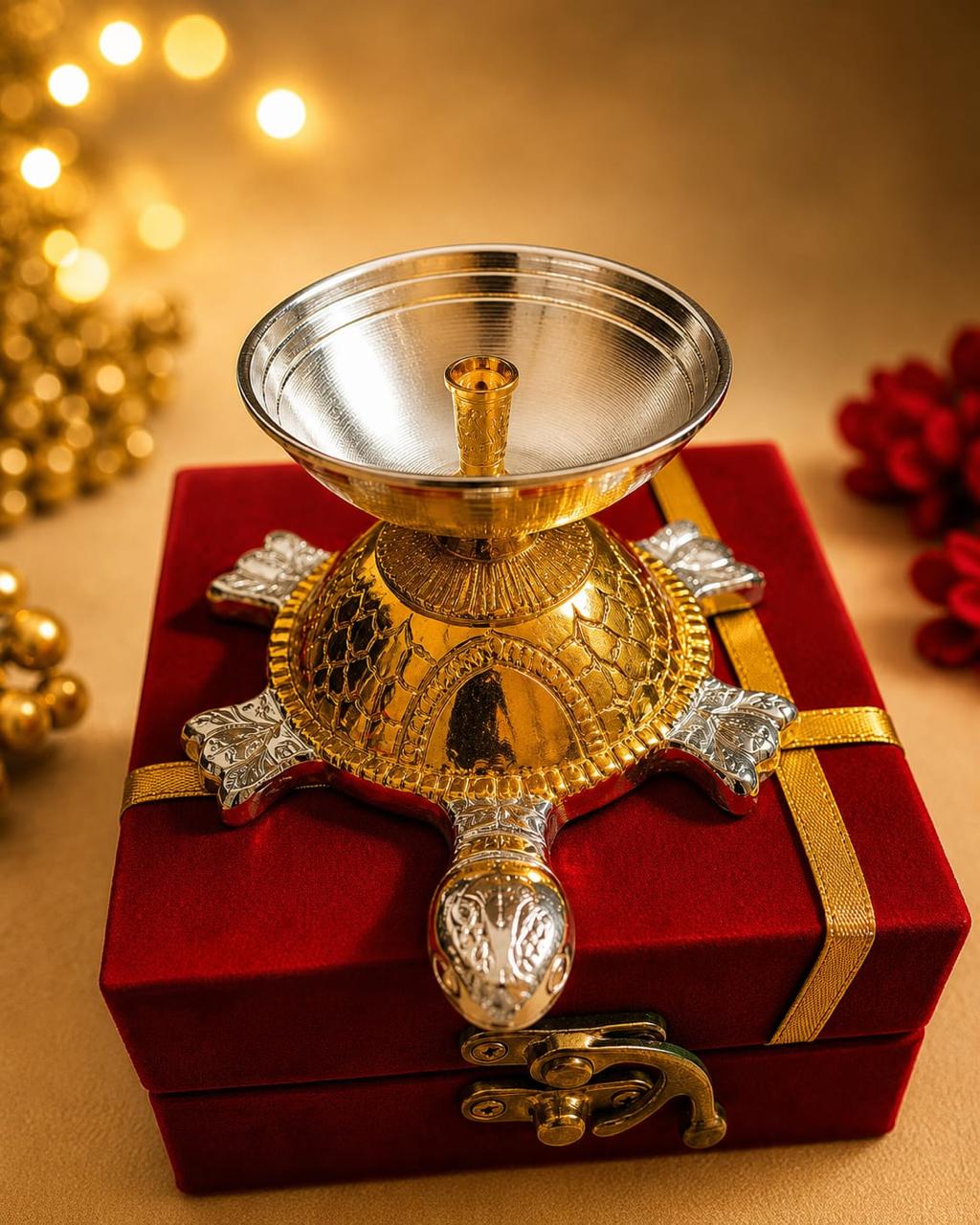 Auspicious Turtle Diya