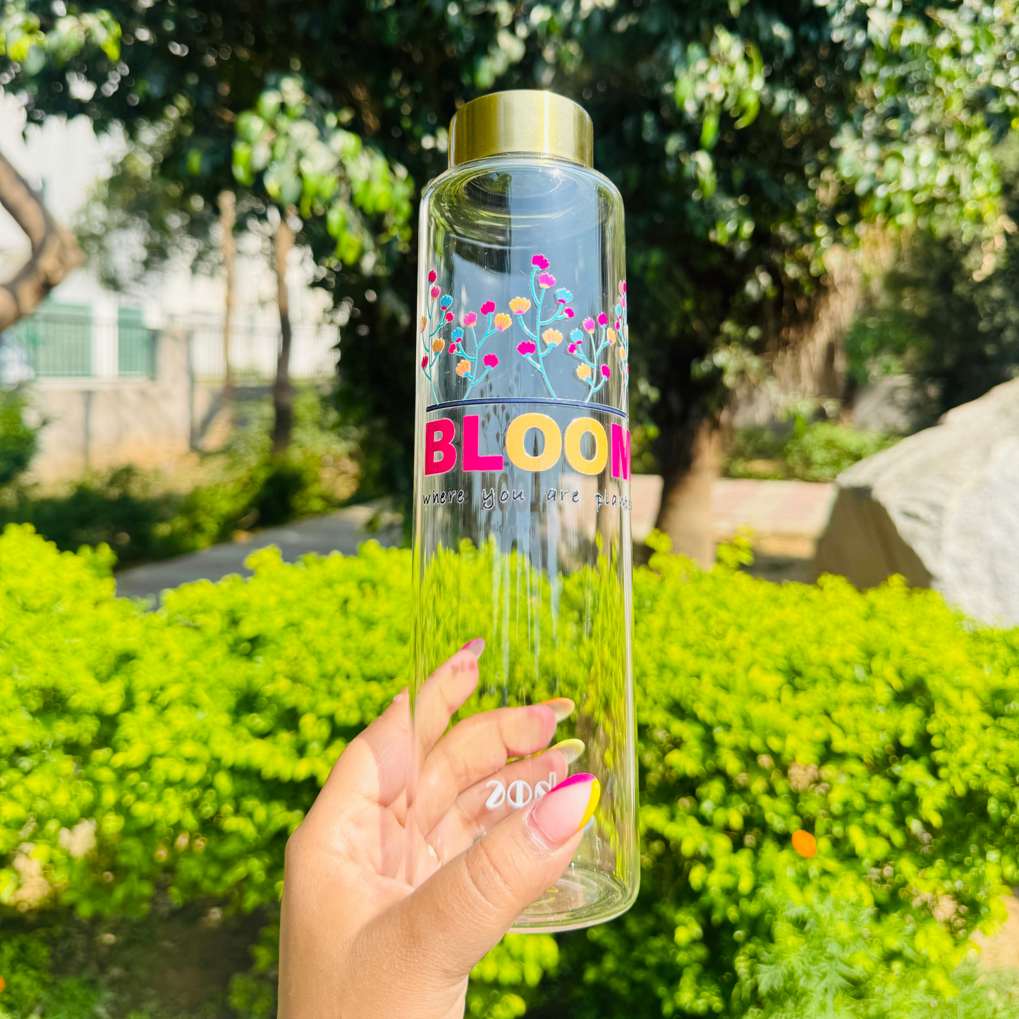 HOC Glass Bottle (Bloom)