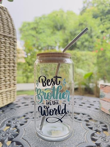 Best Brother Glass Sipper
