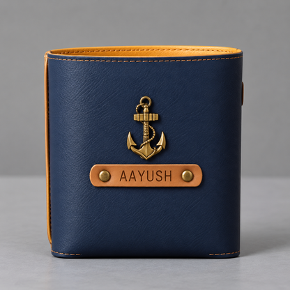 Premium Vegan Leather Pen Holder