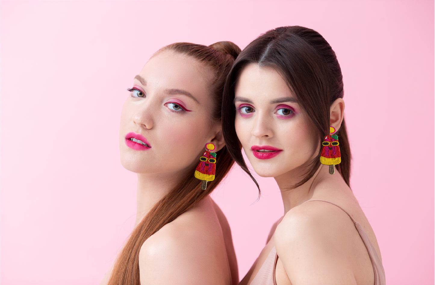 Icy Treats: Handmade Beaded Ice Cream Earrings