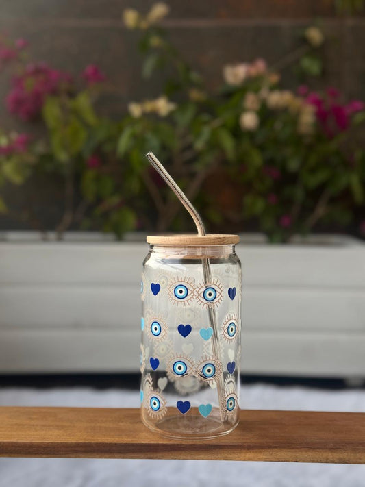 HOC Glass Sipper (Evil Eye)