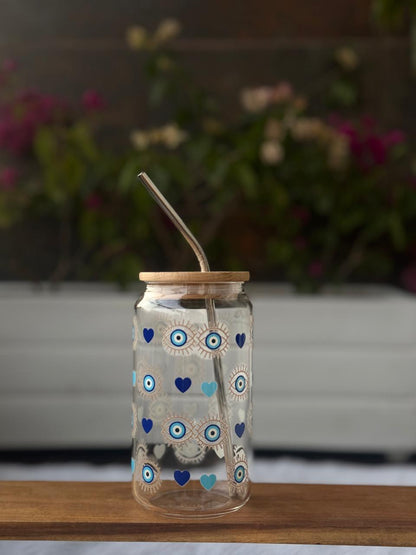 HOC Glass Sipper (Evil Eye)