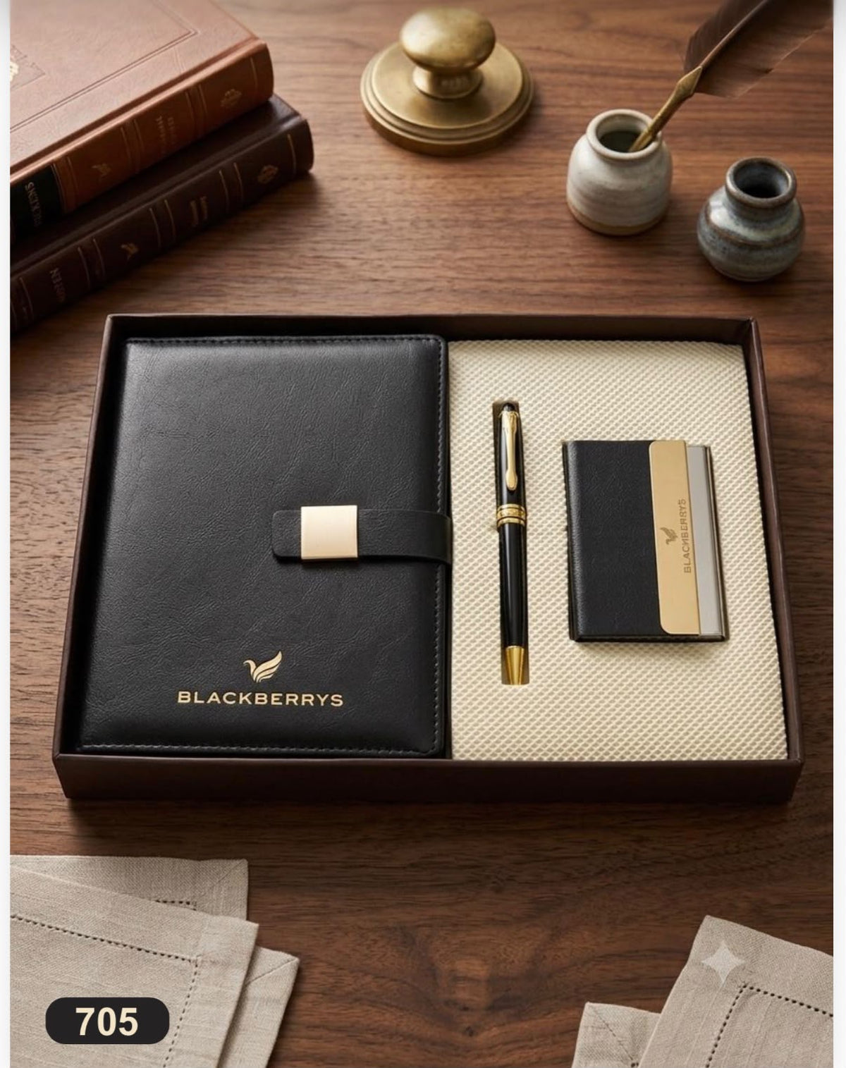 Premium Black Executive Gift Set