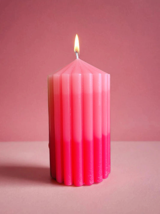 Rosy Ombre Radiance Candle